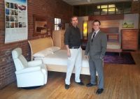 Mike Koveleski of Design Sleep and Dr. Alan Barnes from Living Well Spine Center.