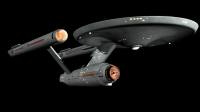 Effects for Star Trek Continues are done through state of the art computer imaging based on the original models. Here is their version of the Enterprise.