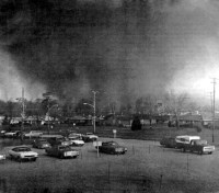 Possibly the most famous (and ominous) photos of the 1974 Xenia Tornado.