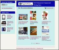GLD Enterprises Commercial Writing's "e-commerce kiosk," at Amazon.com
