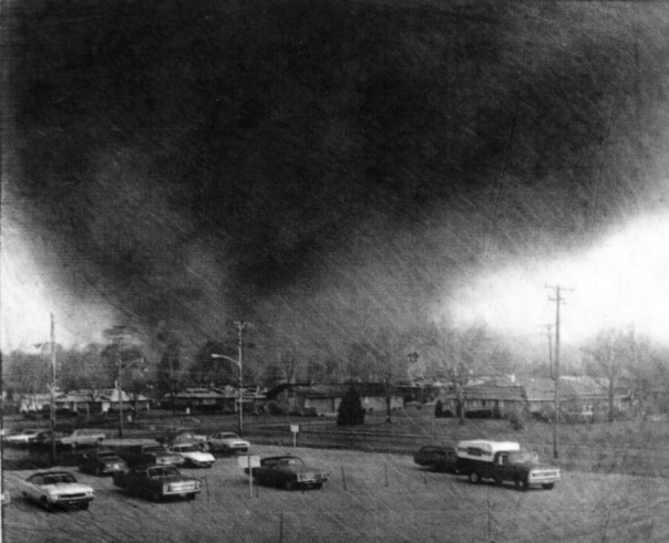 The 1974 Xenia Tornado was one of hundreds in a massive storm outbreak on April 3.